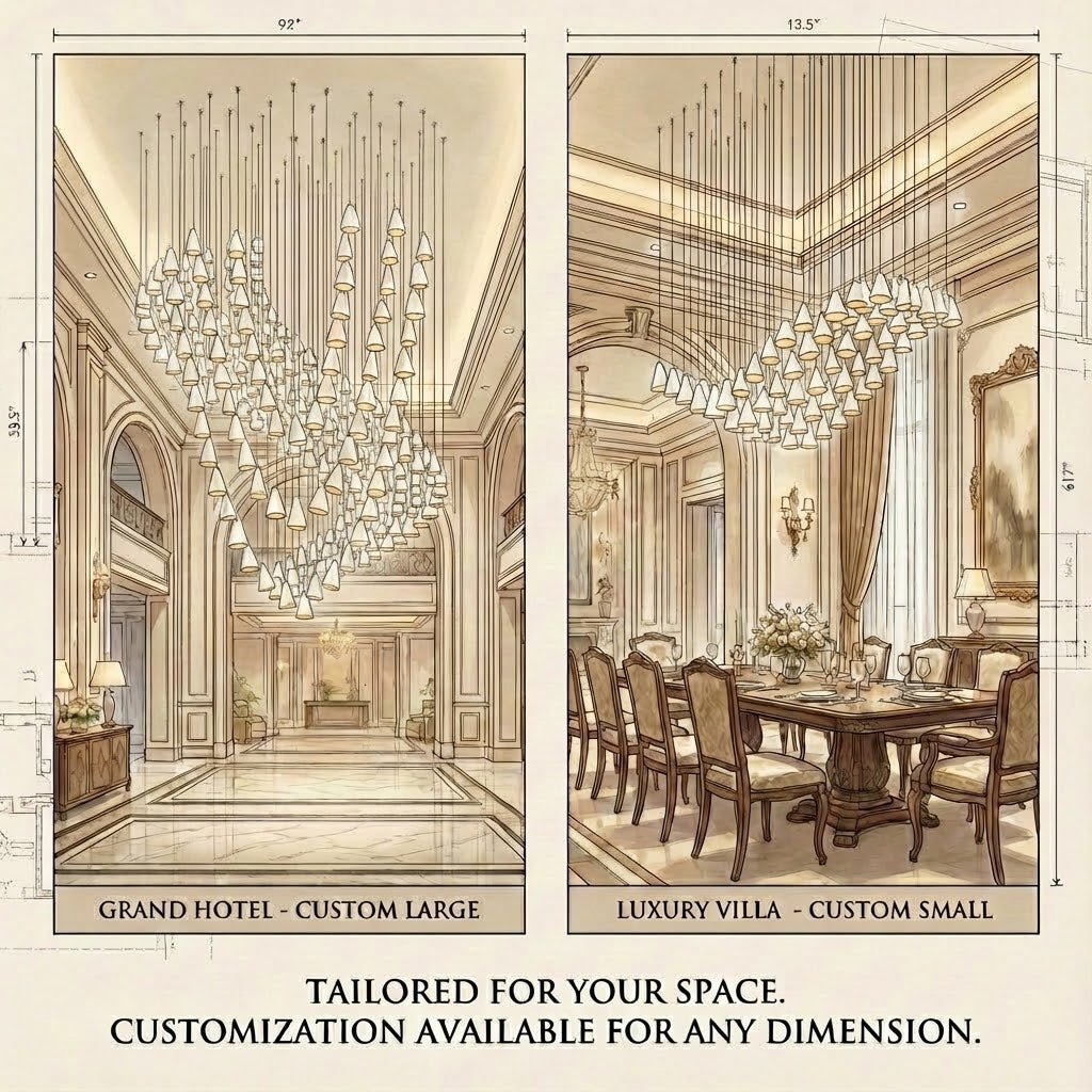 21 Thin Porcelain Pendant Lamp