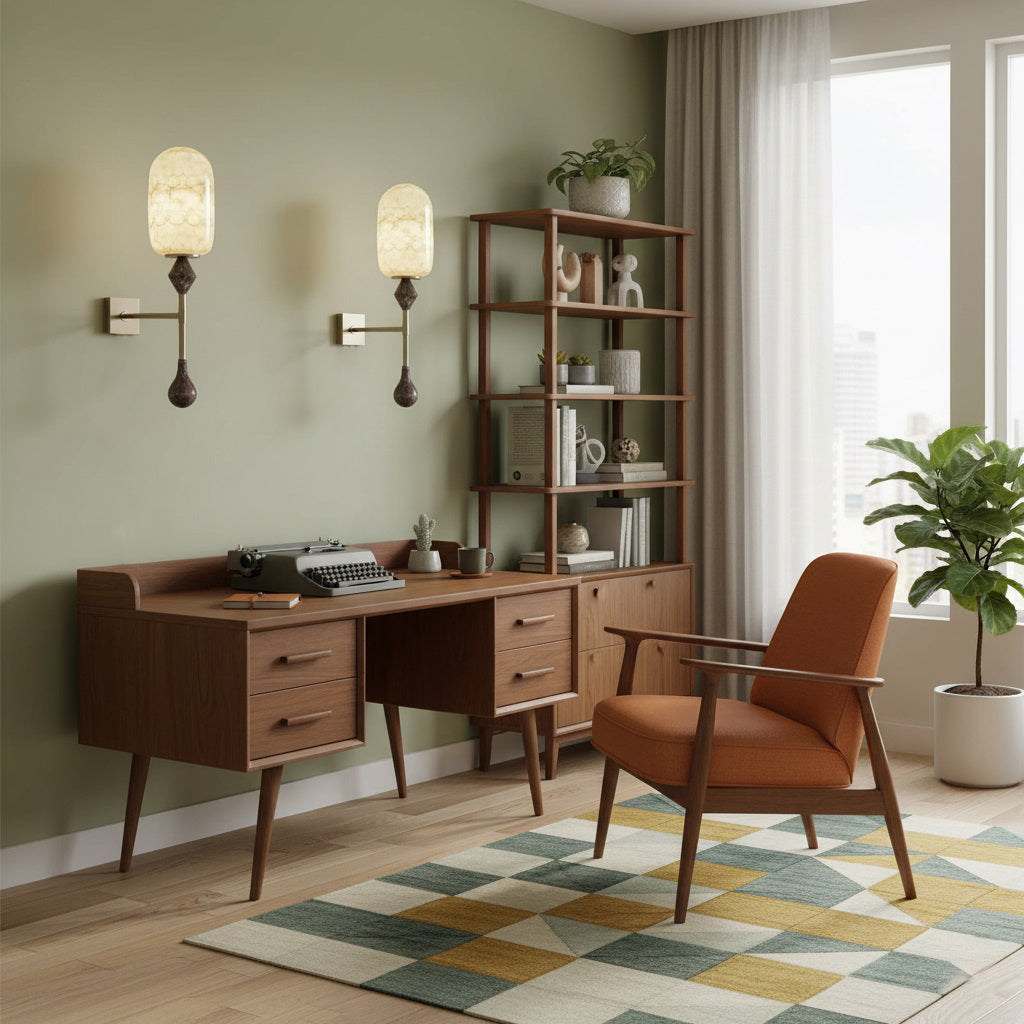 Dakota Alabaster Wall Lamp