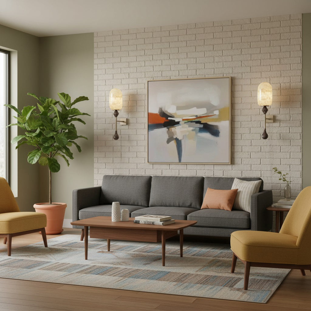 Dakota Alabaster Wall Lamp