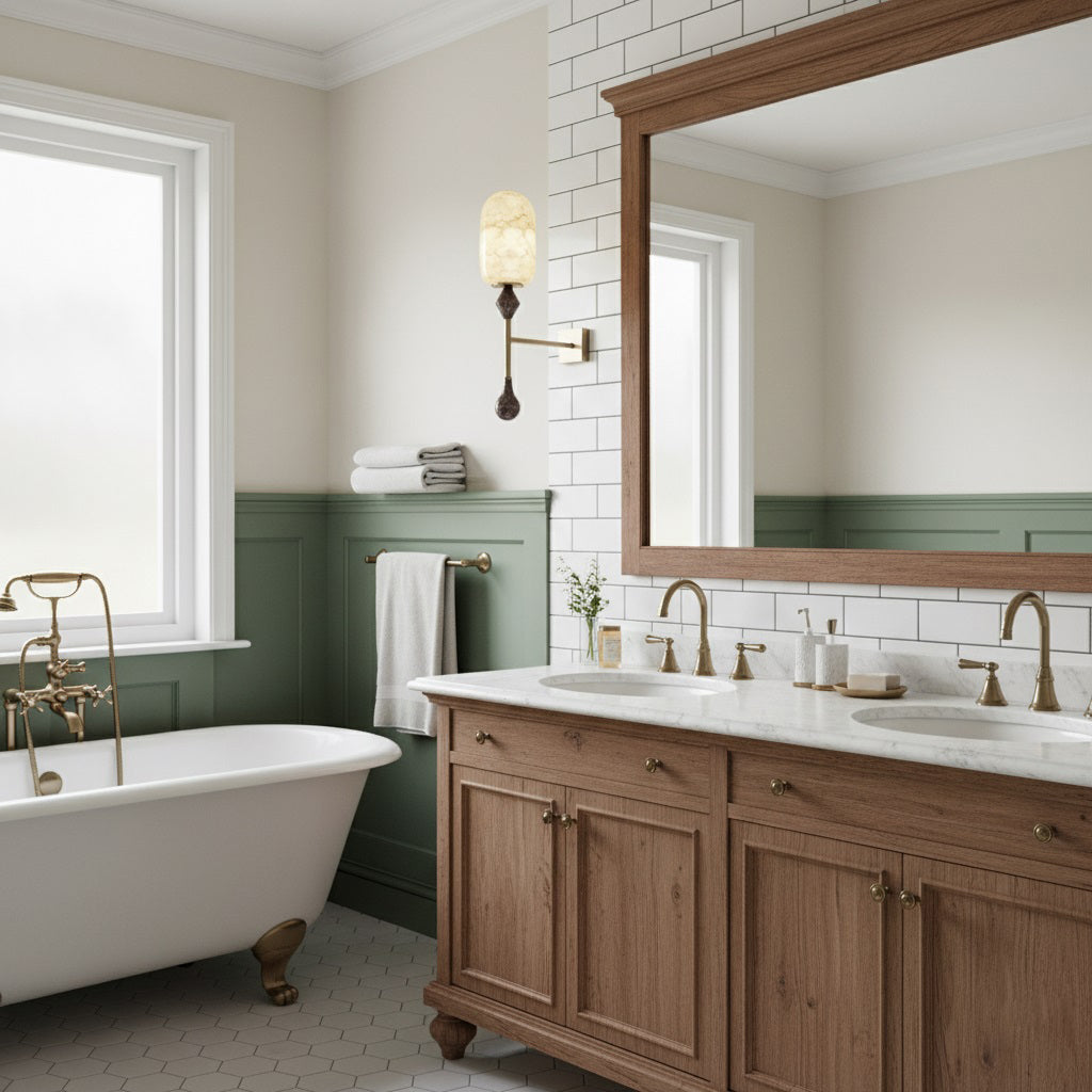 Dakota Alabaster Wall Lamp