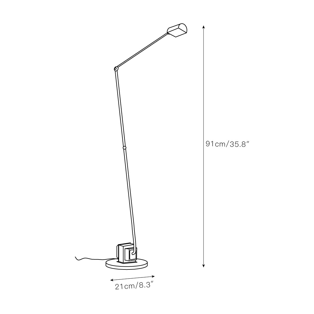 Lampadaire Daphine 