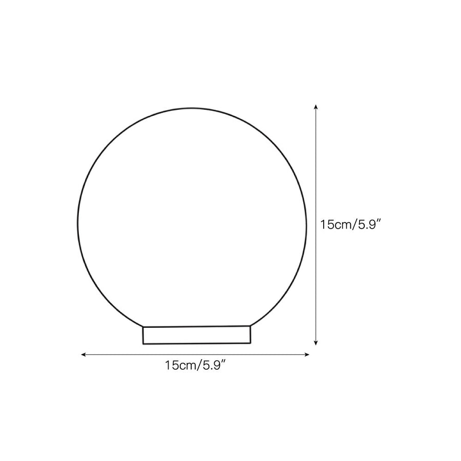 Darrow Glowing Table Lamp – detail 3 — Dimension drawings 1