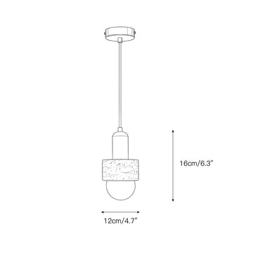 Davise Pendant Lamp – detail 3 — Dimension drawings 1