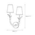 Charger l'image dans la visionneuse de la galerie, Deering Wall Lamp
