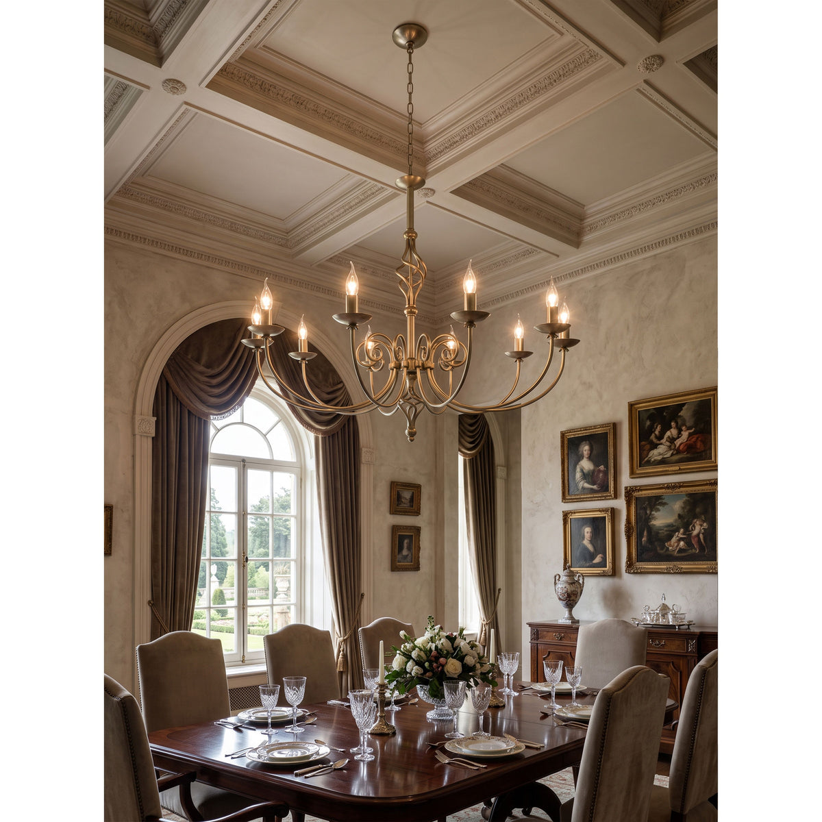 Delft Chandelier