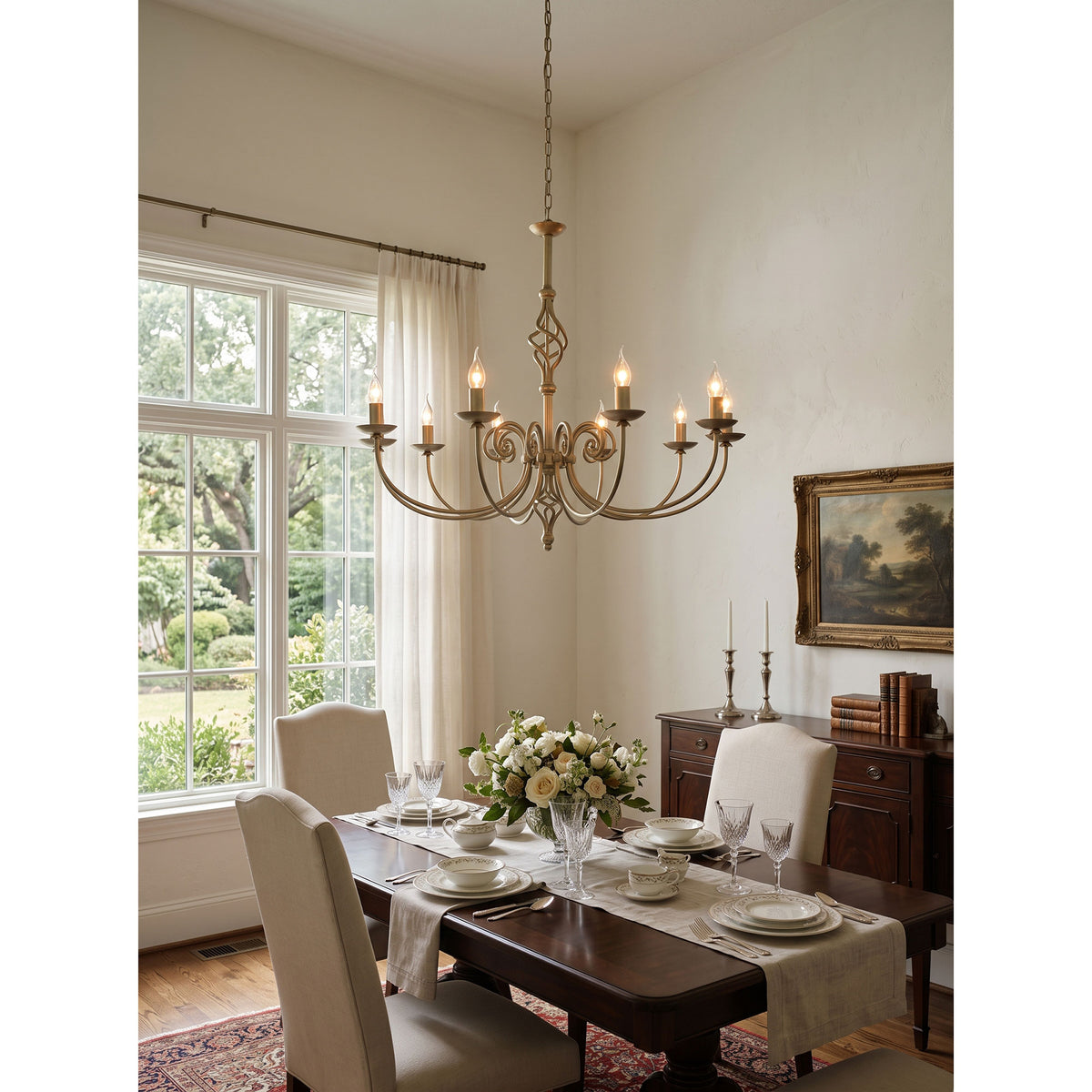 Delft Chandelier