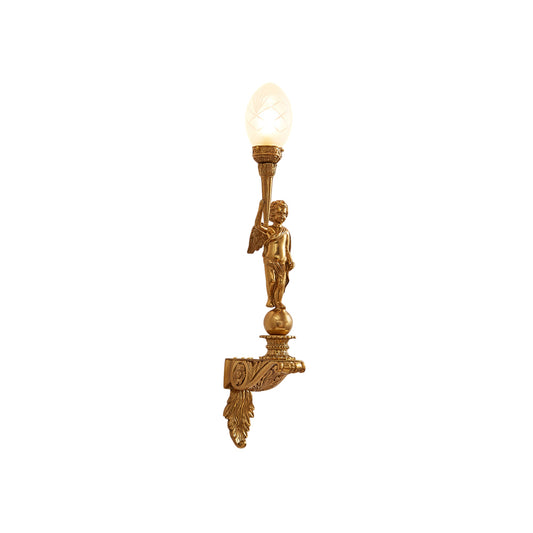 Deliane Brass Wall Lamp