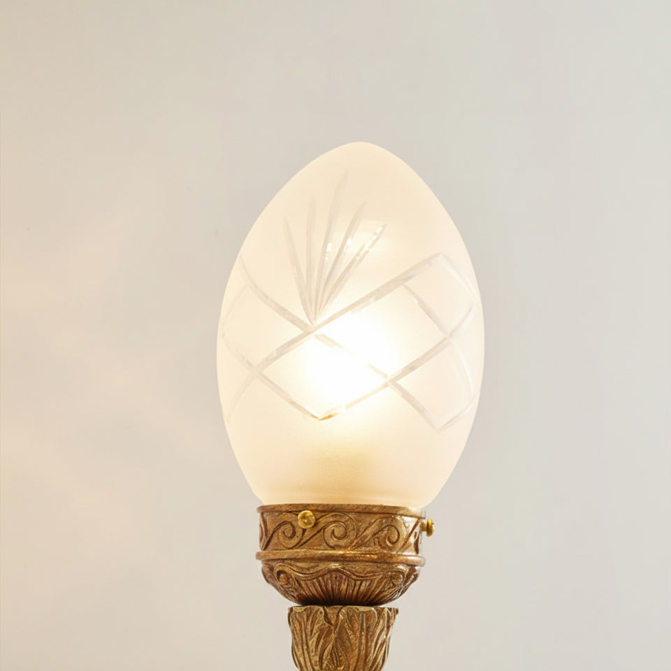 Deliane Brass Wall Lamp
