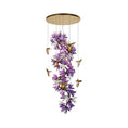 Load image into Gallery viewer, Delphinium Purple Chandelier
