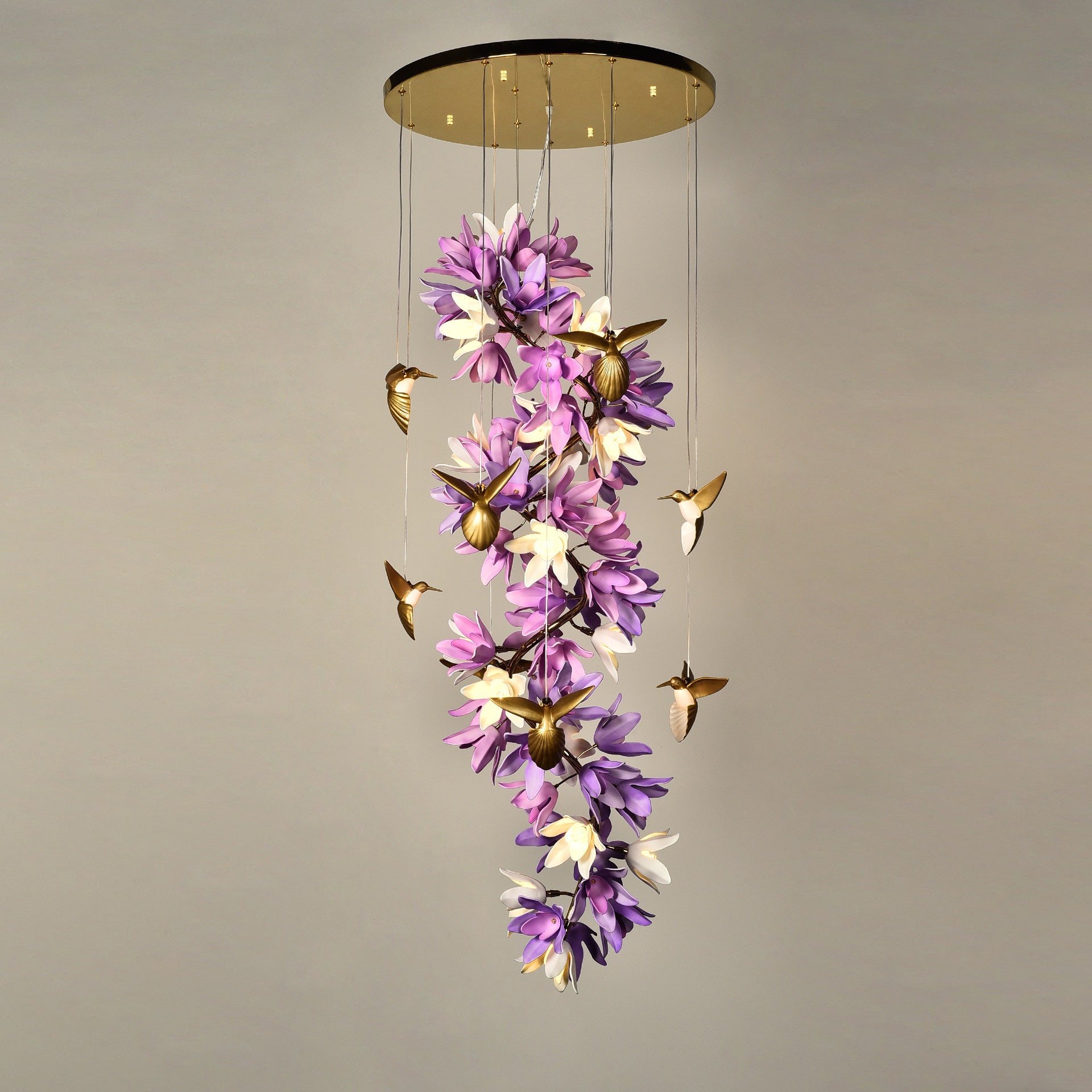 Delphinium Purple Chandelier