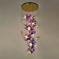 Load image into Gallery viewer, Delphinium Purple Chandelier
