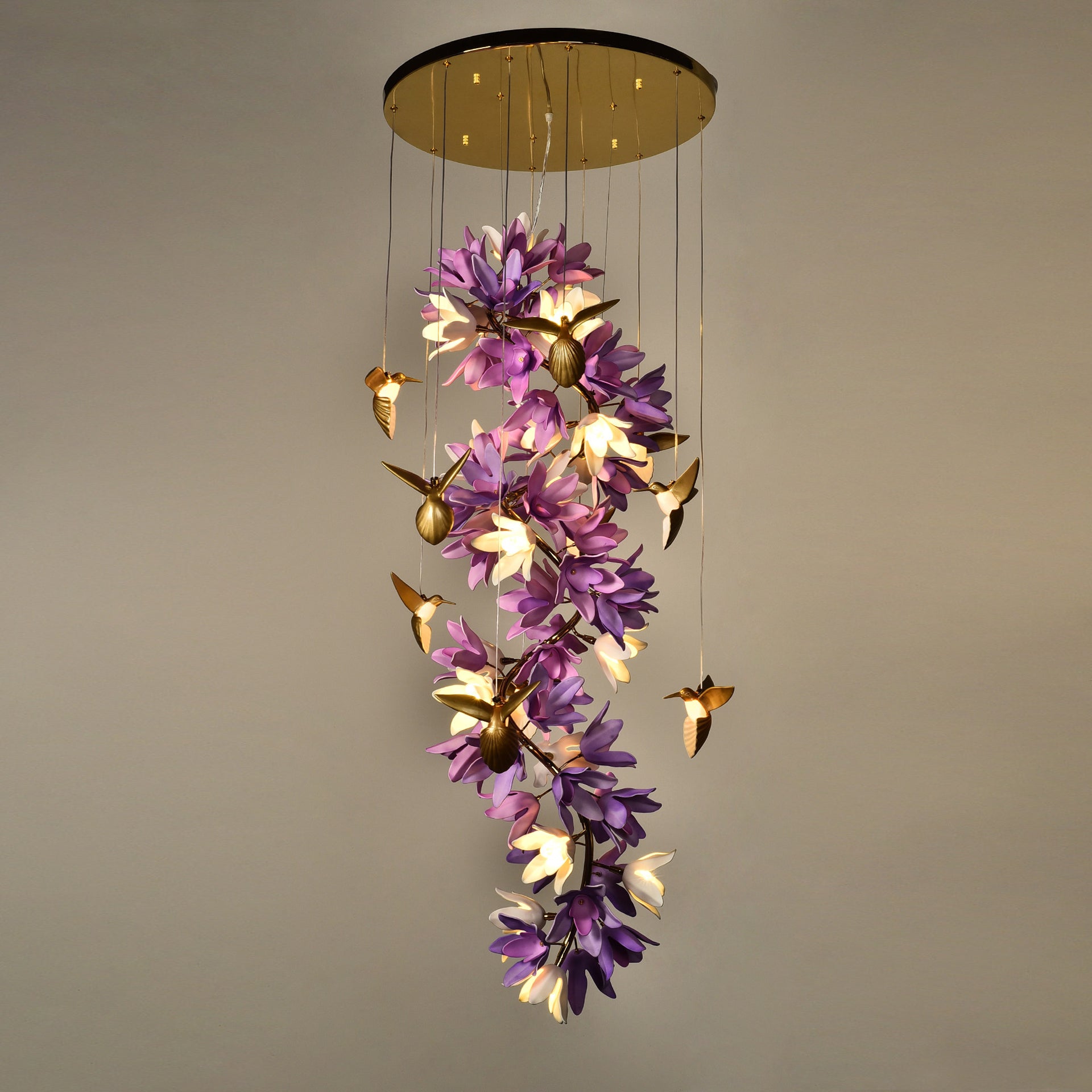 Delphinium Purple Chandelier