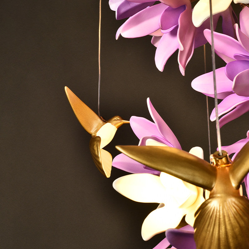 Delphinium Purple Chandelier