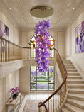Load image into Gallery viewer, Delphinium Purple Chandelier
