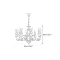 Load image into Gallery viewer, Delray Palm Chandelier – detail 4

