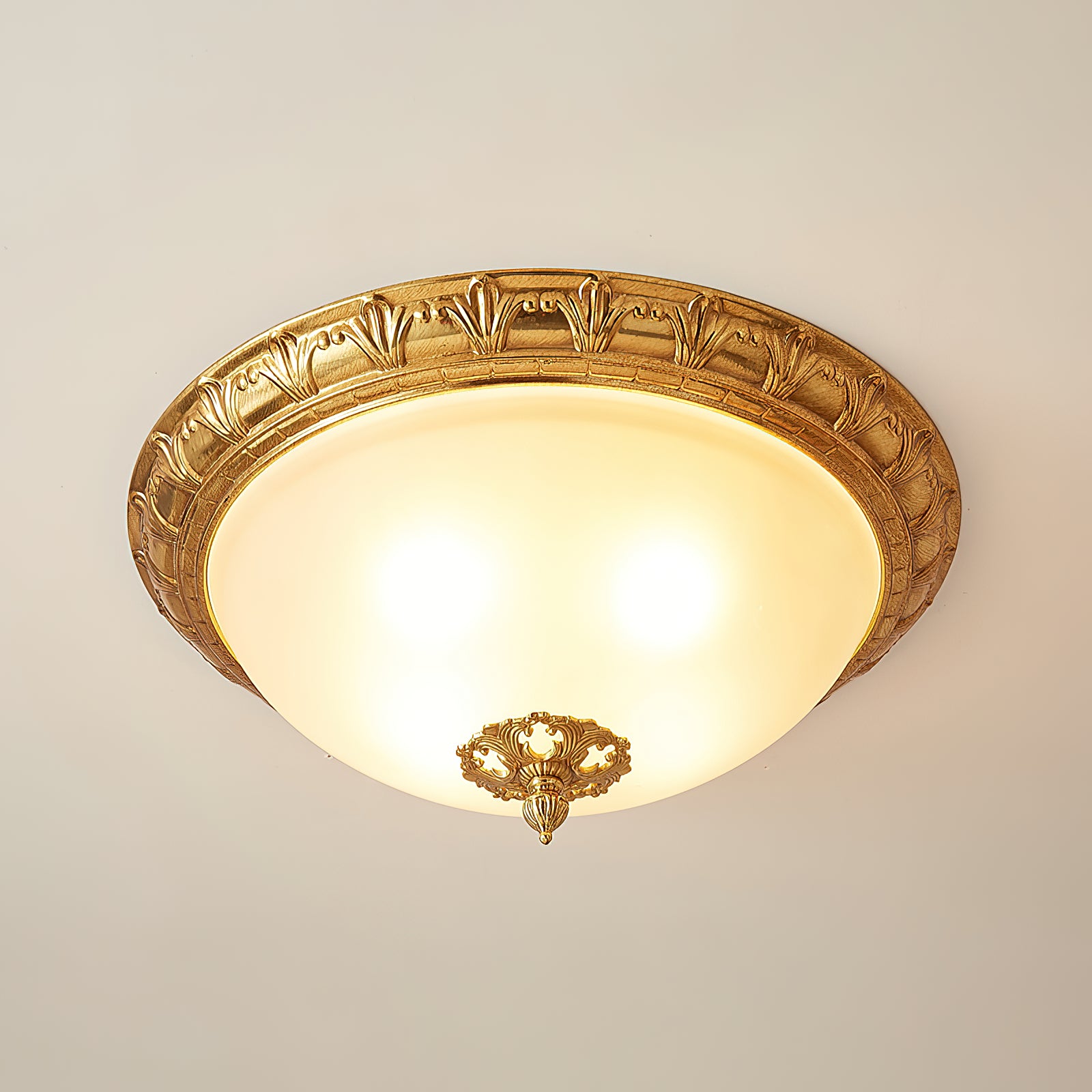 Deltana Flush Ceiling Lamp