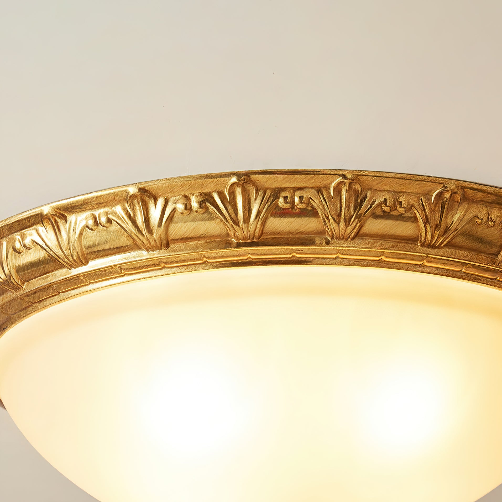 Deltana Flush Ceiling Lamp