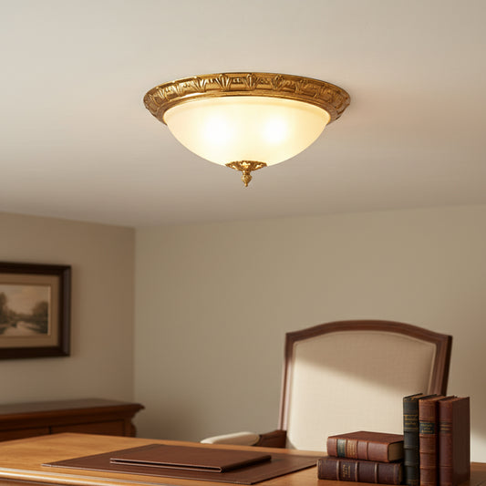 Deltana Flush Ceiling Lamp