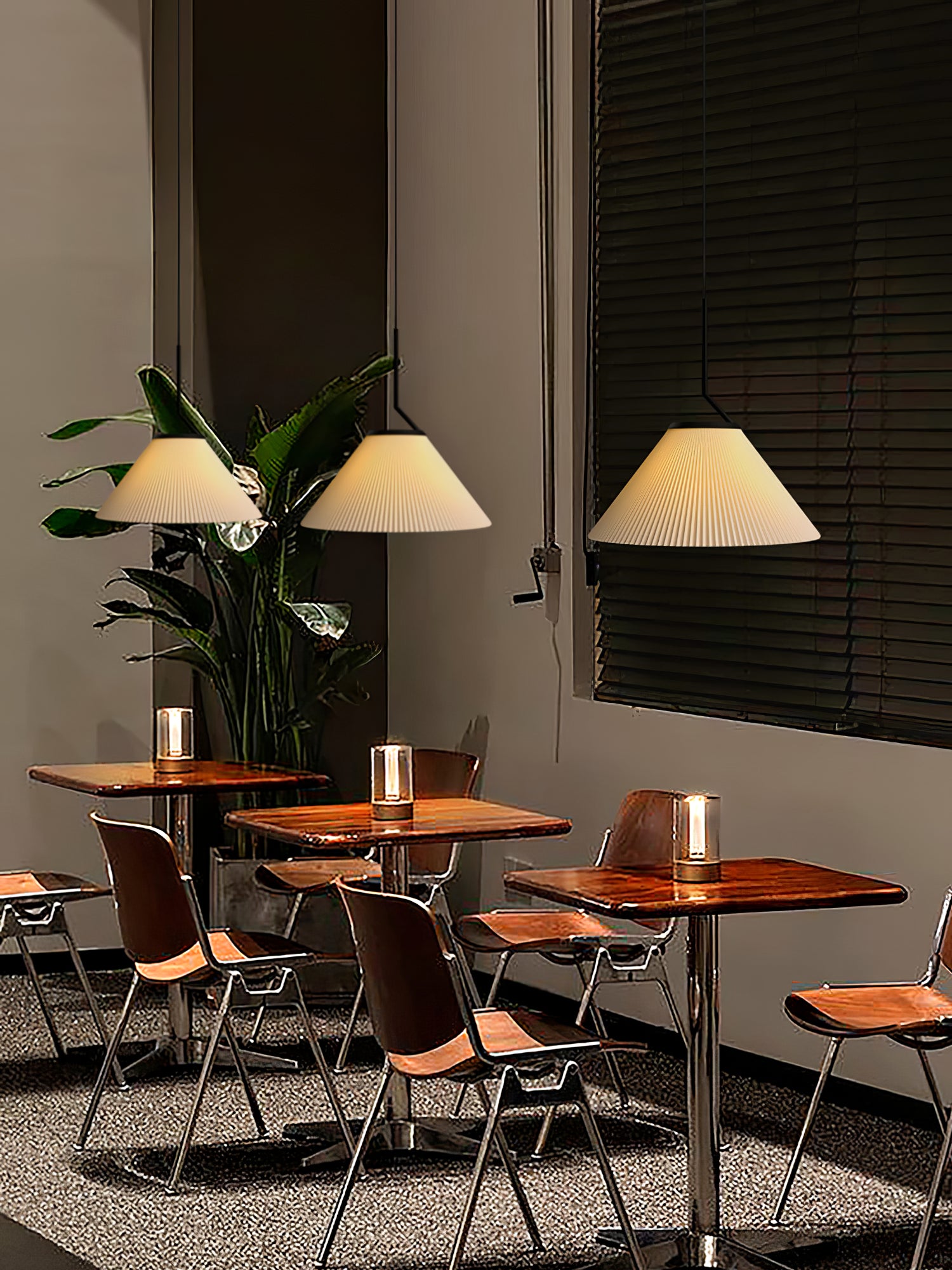 Demare Pleated Pendant Lamp