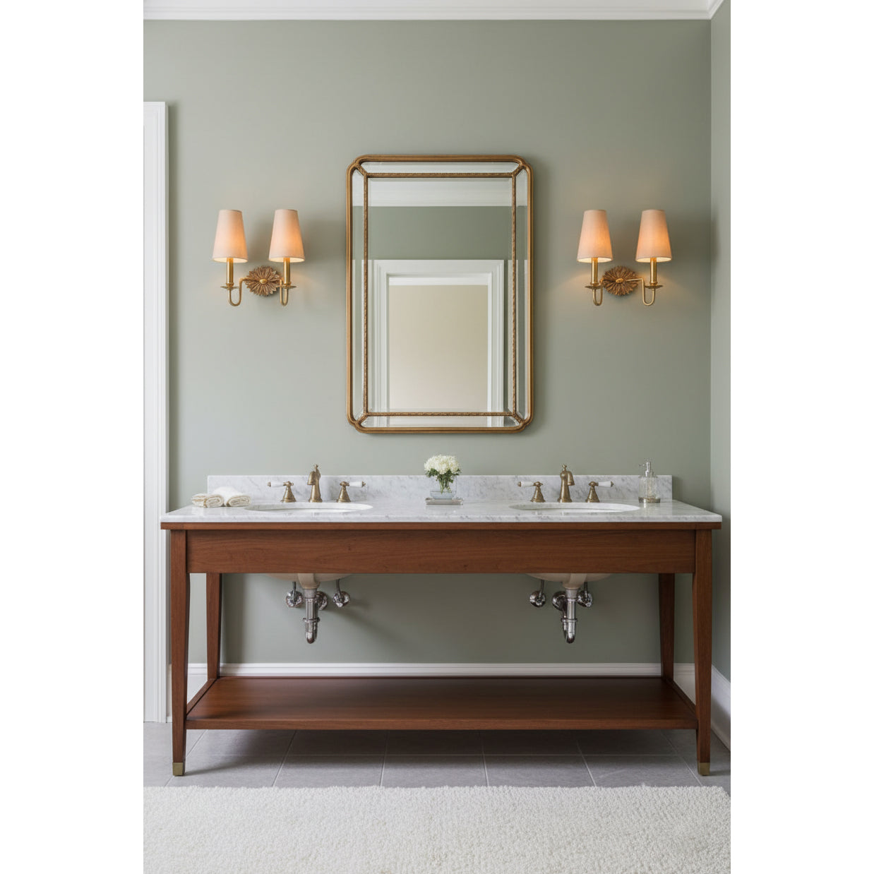 Demeter Double Sconce