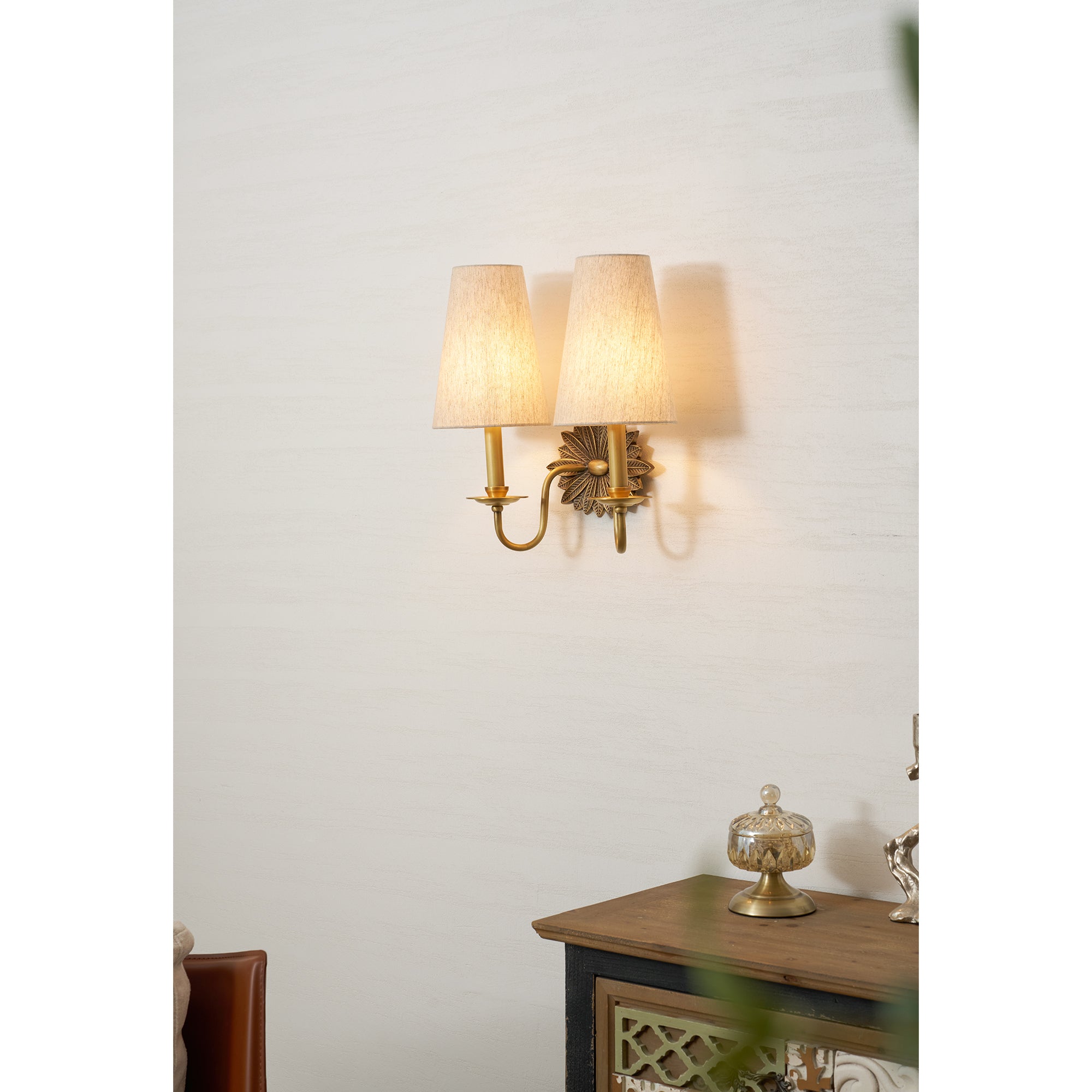 Demeter Double Sconce