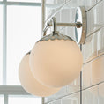 Load image into Gallery viewer, Dewdrop Globe Plug-in Sconce
