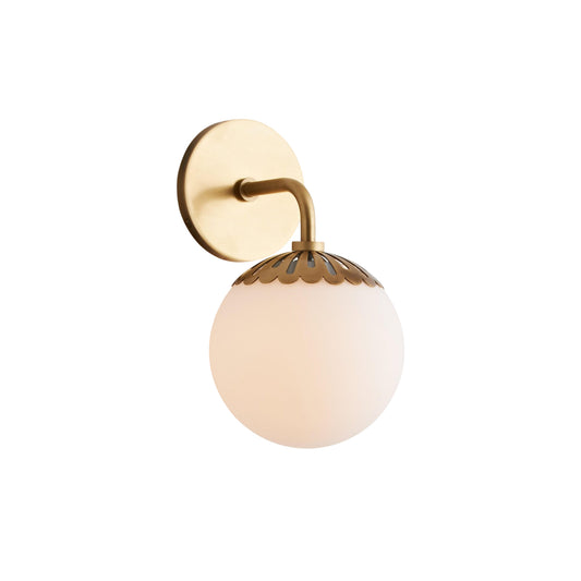 Dewdrop Globe Sconce