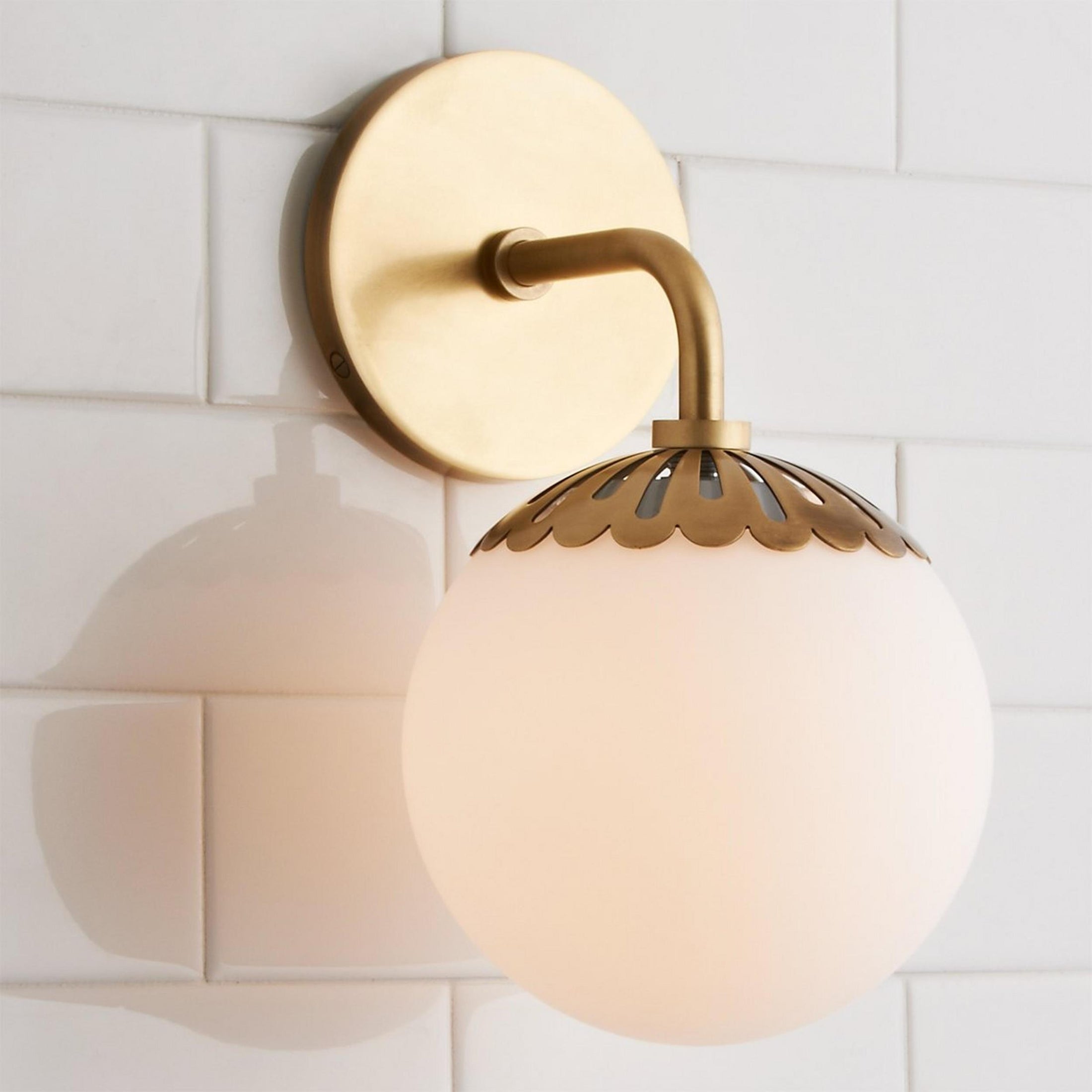 Dewdrop Globe Sconce