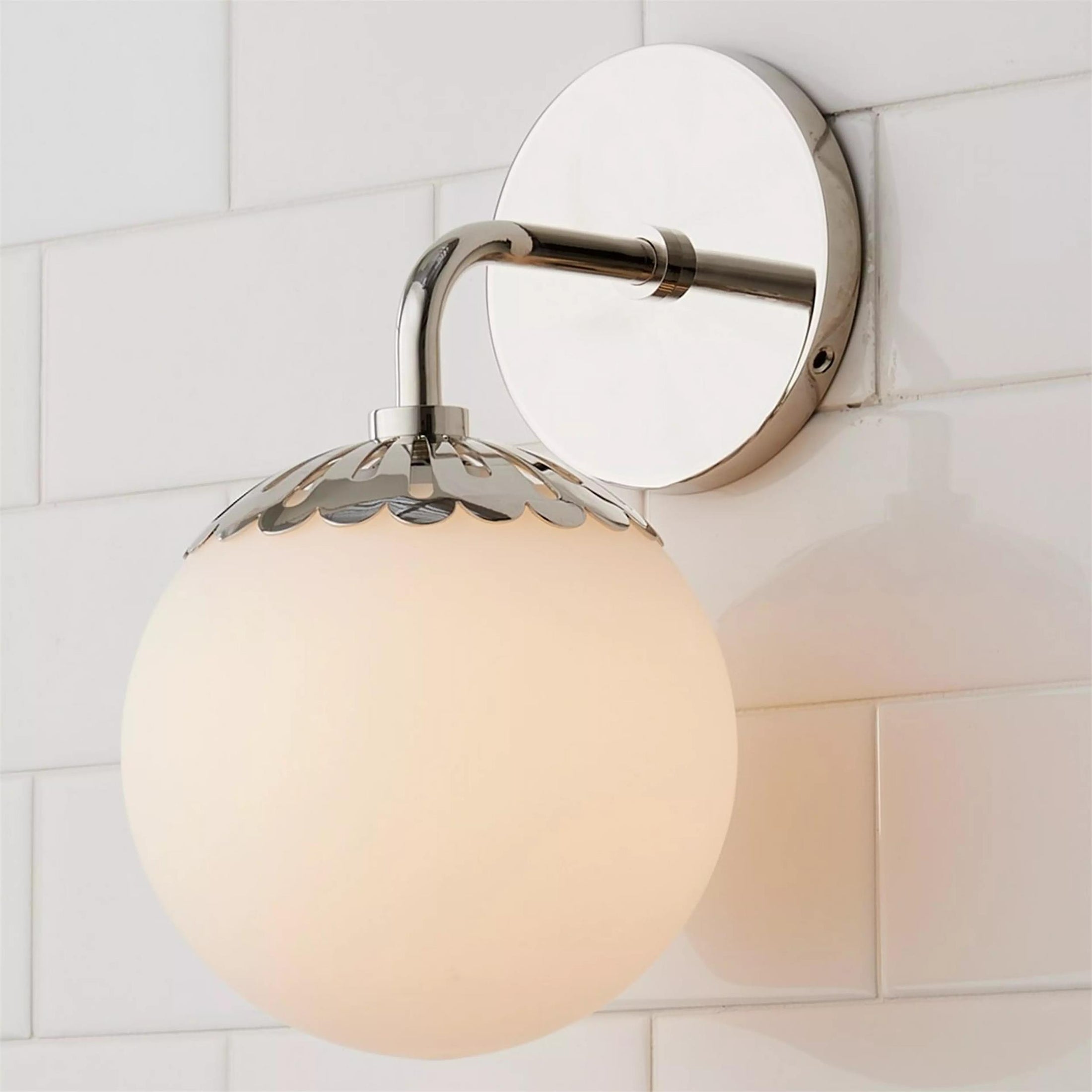 Dewdrop Globe Sconce