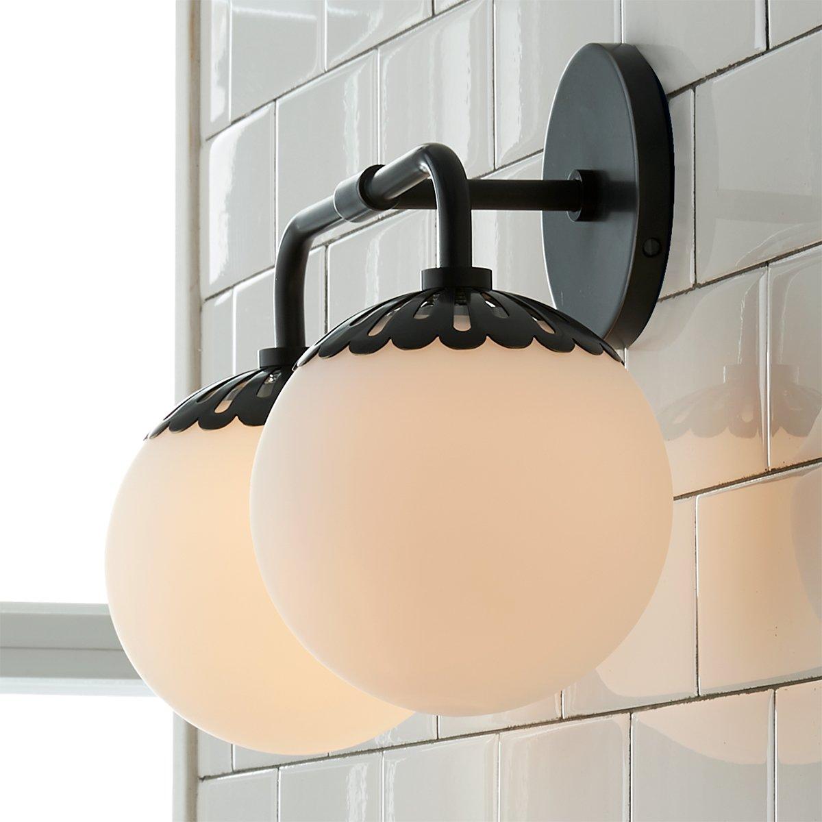 Dewdrop Globe Sconce