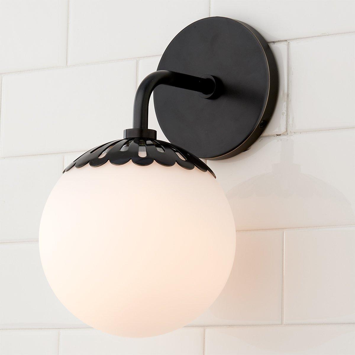 Dewdrop Globe Sconce