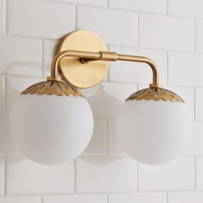 Dewdrop Globe Sconce