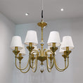 Load image into Gallery viewer, Diana Brass Chandelier
