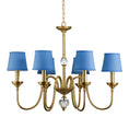 Load image into Gallery viewer, Diana Brass Chandelier
