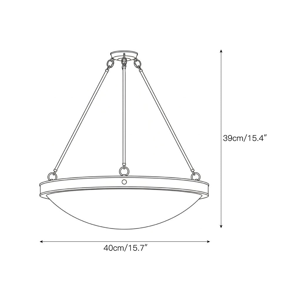 Dionne Alabaster Ceiling Lamp