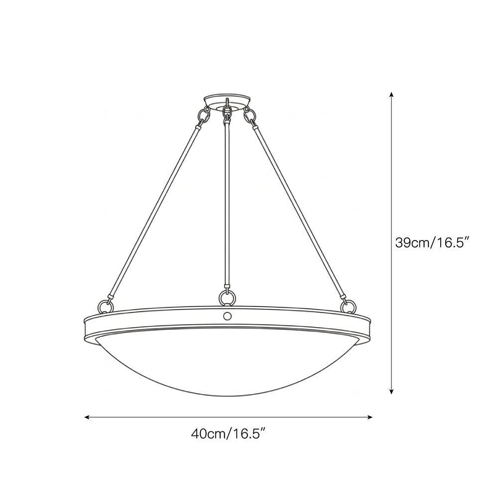 Dionne Alabaster Ceiling Lamp