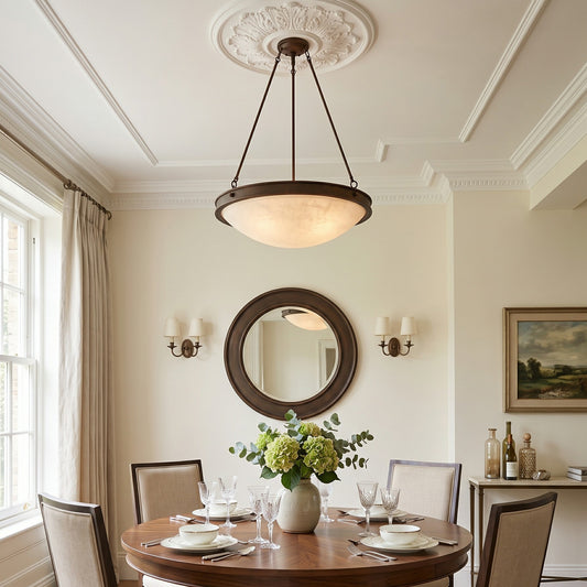 Dionne Alabaster Ceiling Lamp