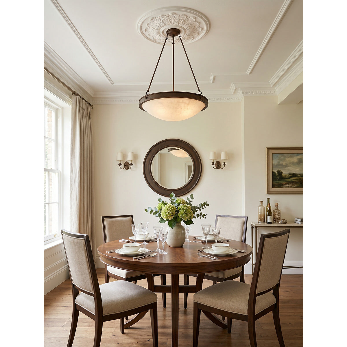 Dionne Alabaster Ceiling Lamp