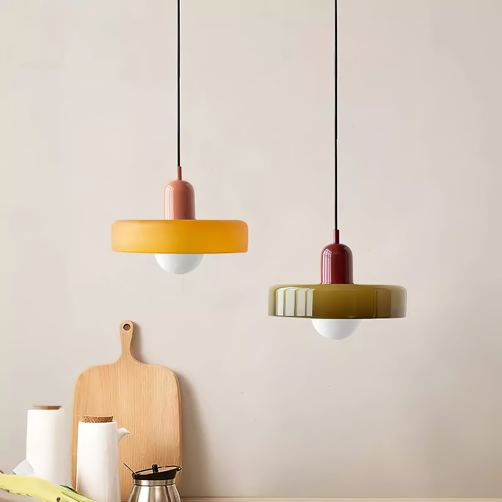 Disc Orb Pendant Lamp