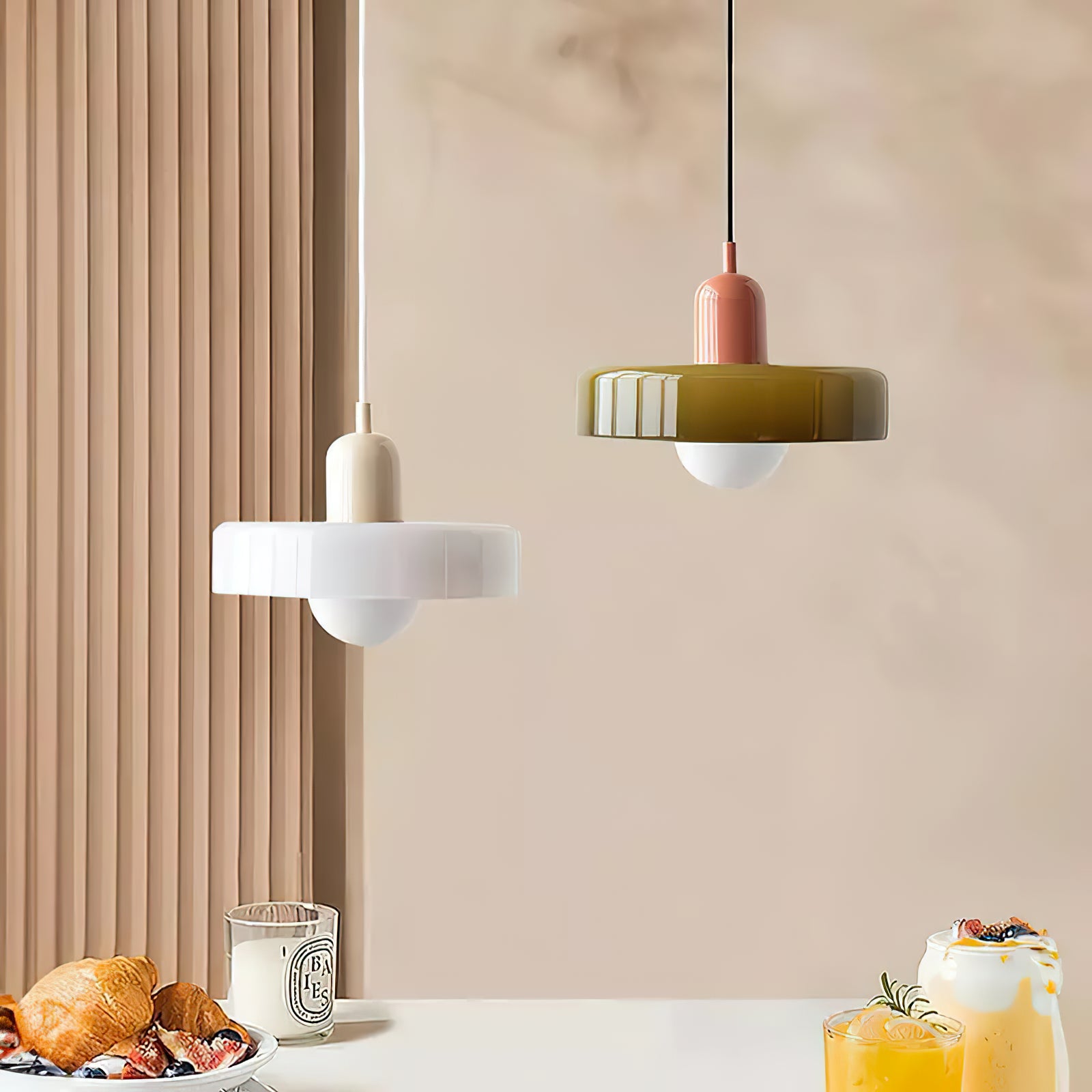 Disc Orb Pendant Lamp