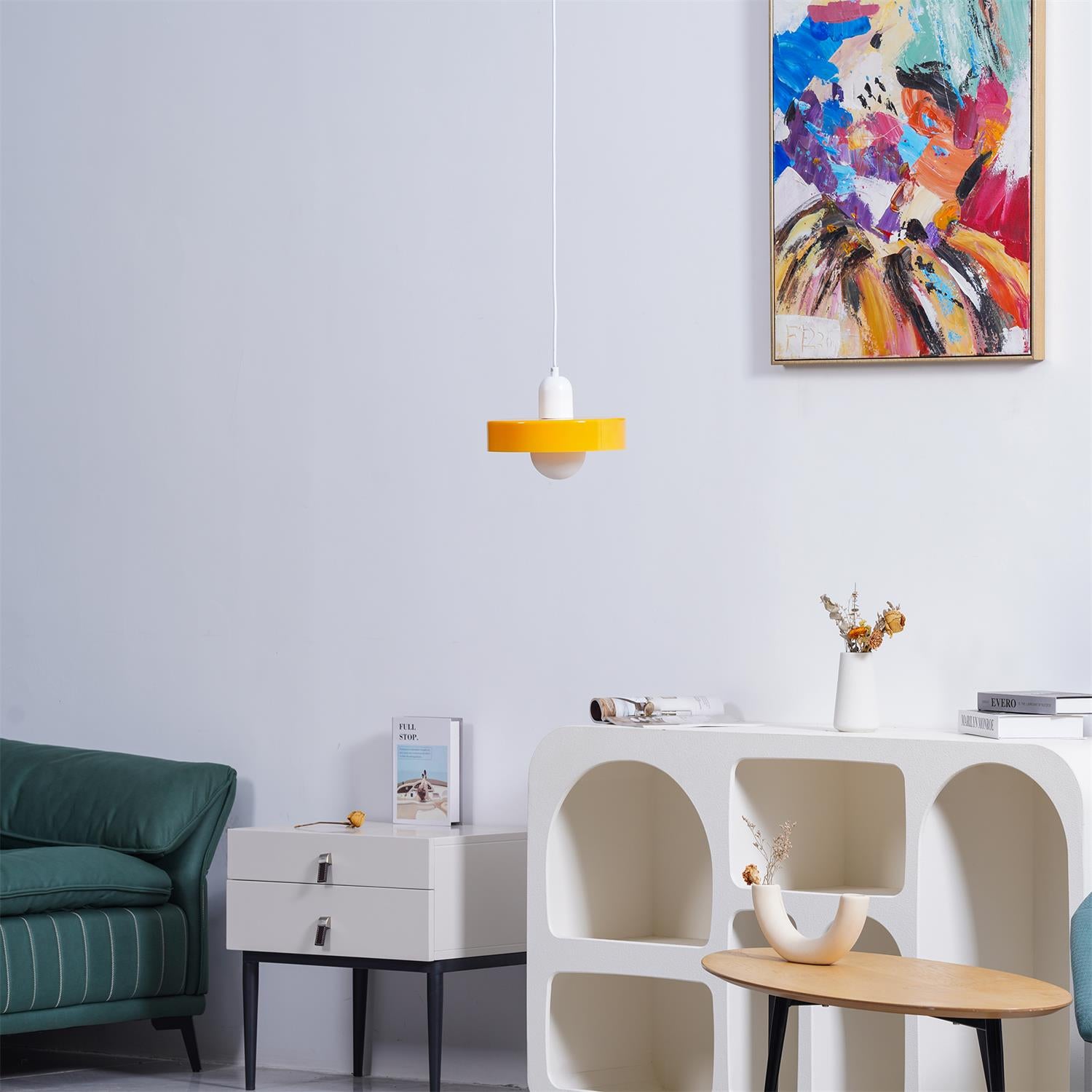 Disc Orb Pendant Lamp