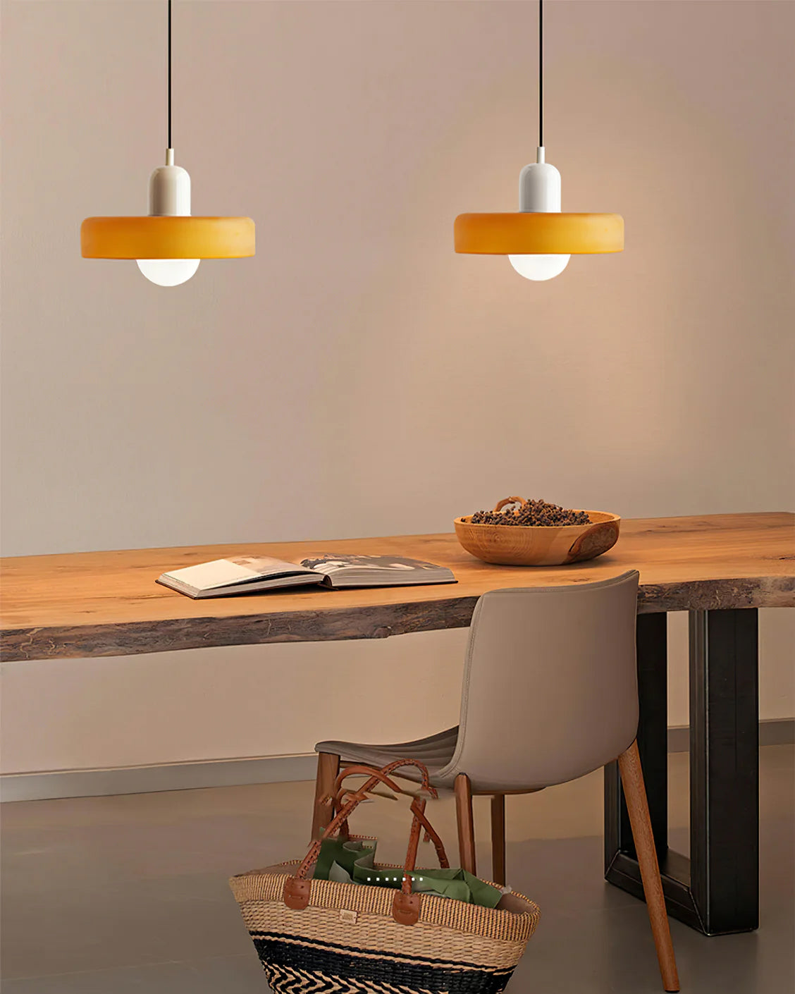 Disc Orb Pendant Lamp