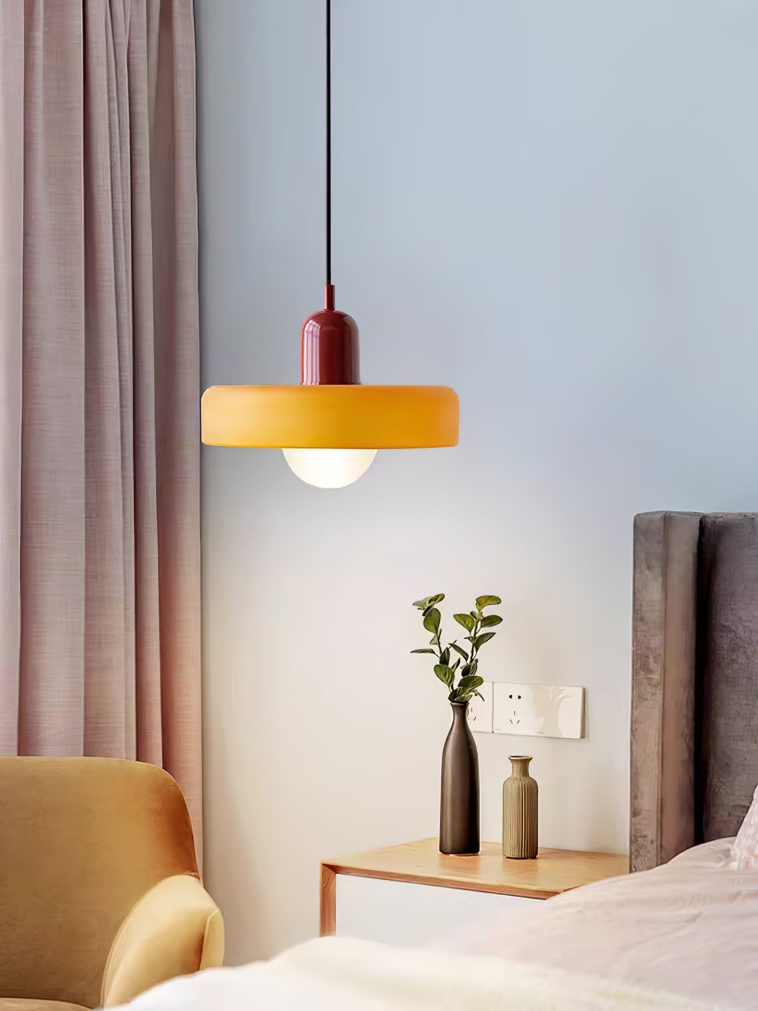 Disc Orb Pendant Lamp