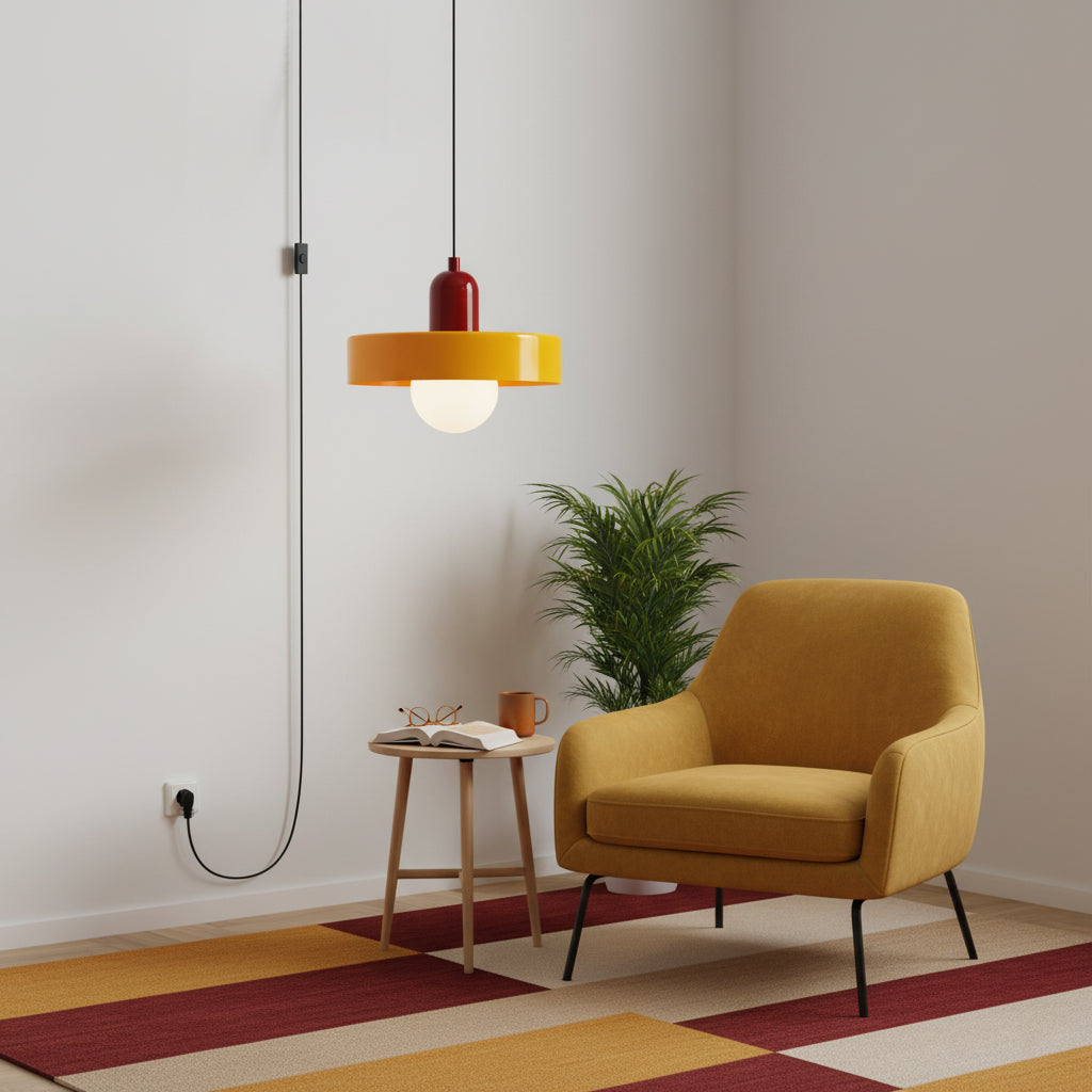 Disc Orb Swag Lights