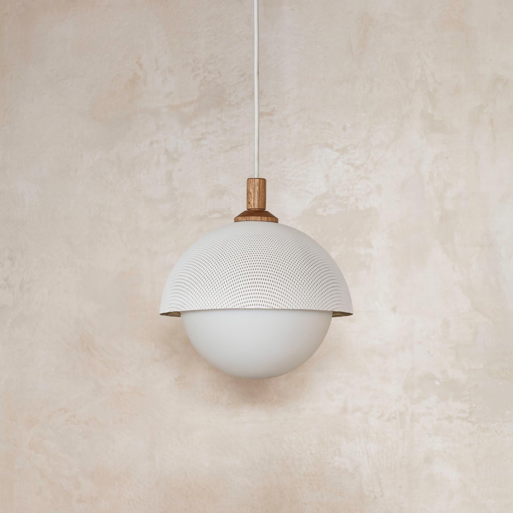 Dome Perforated Pendant Lamp