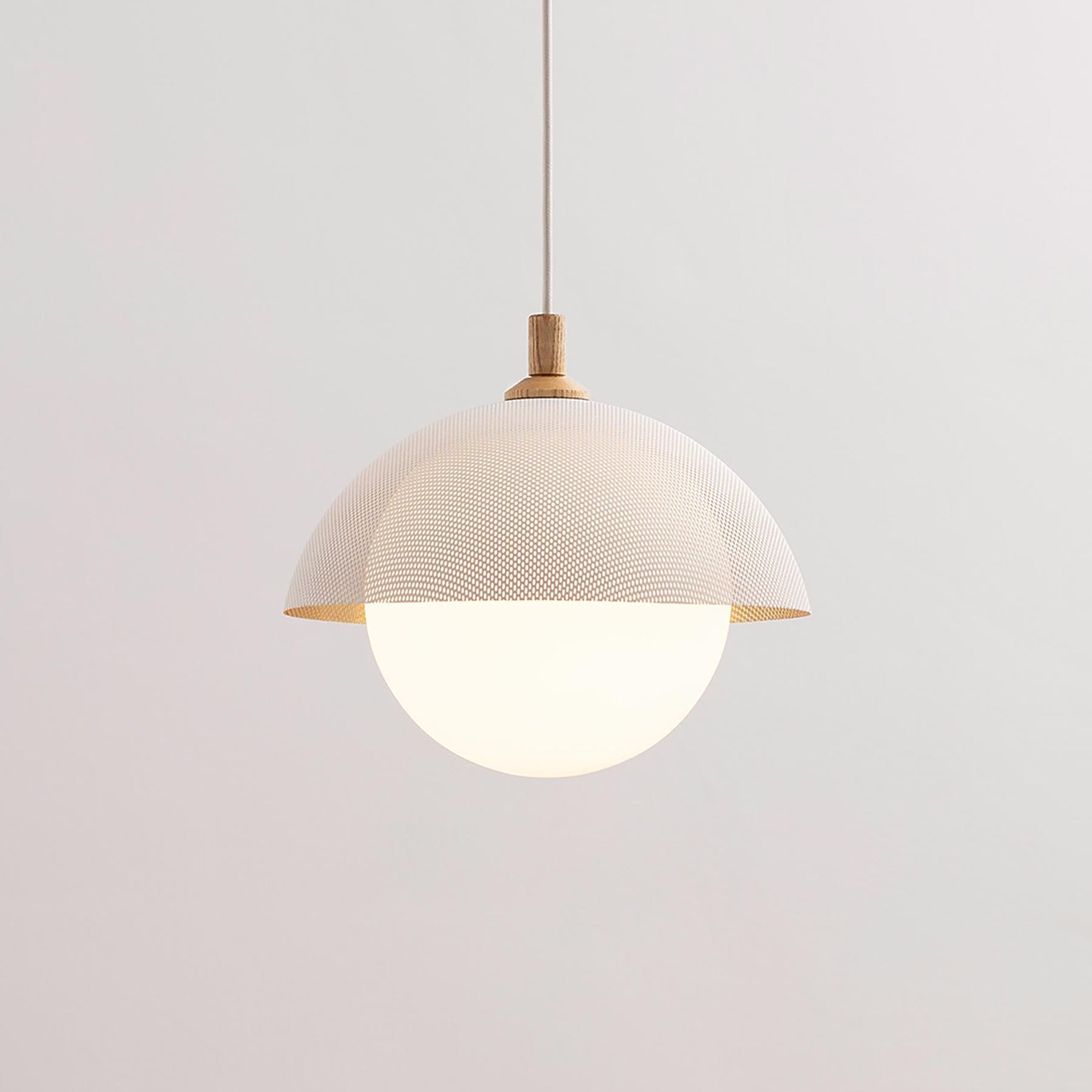 Dome Perforated Pendant Lamp