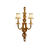 Dominique Brass Wall Lamp
