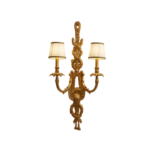 Dominique Brass Wall Lamp