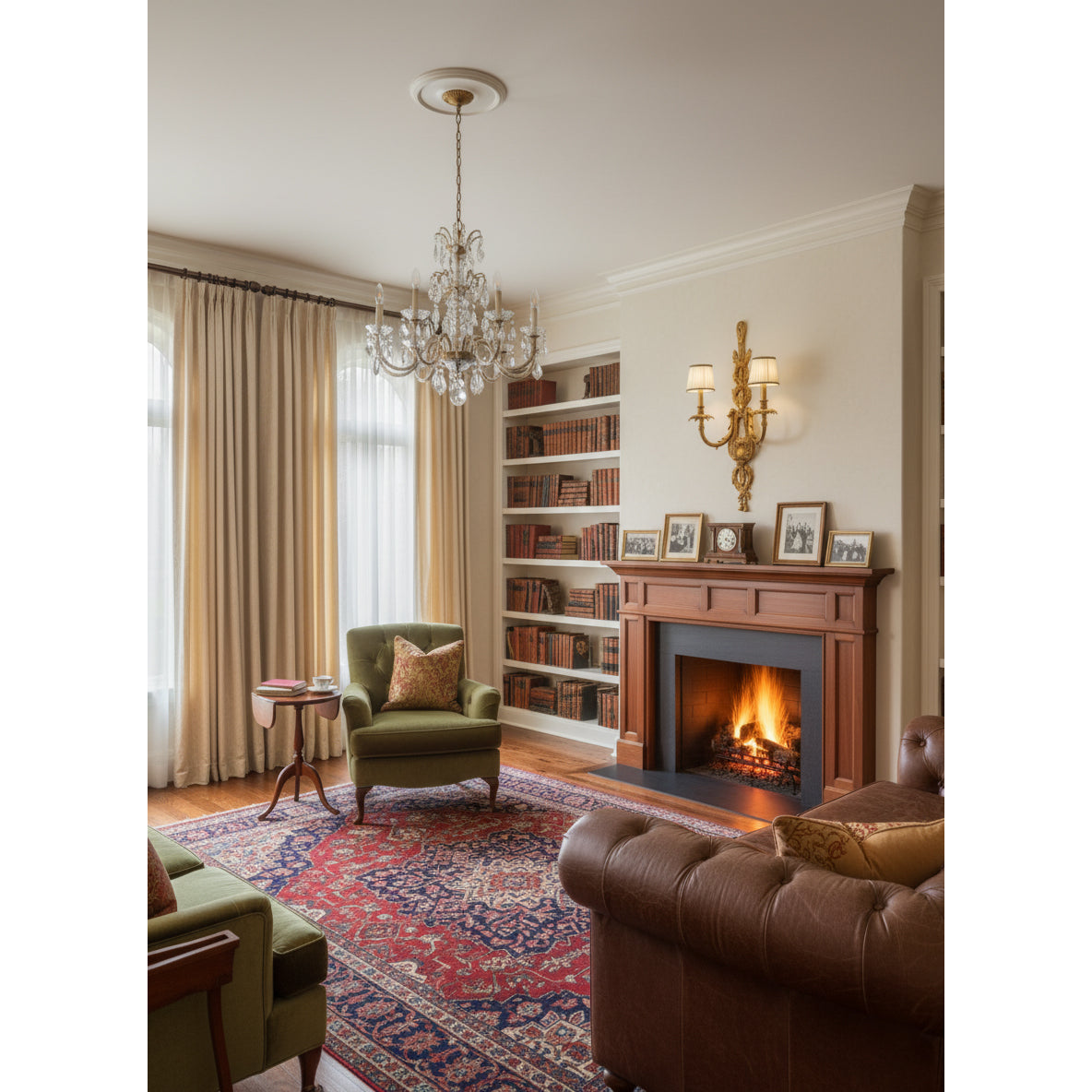 Dominique Brass Wall Lamp