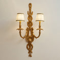 Load image into Gallery viewer, Dominique Brass Wall Lamp
